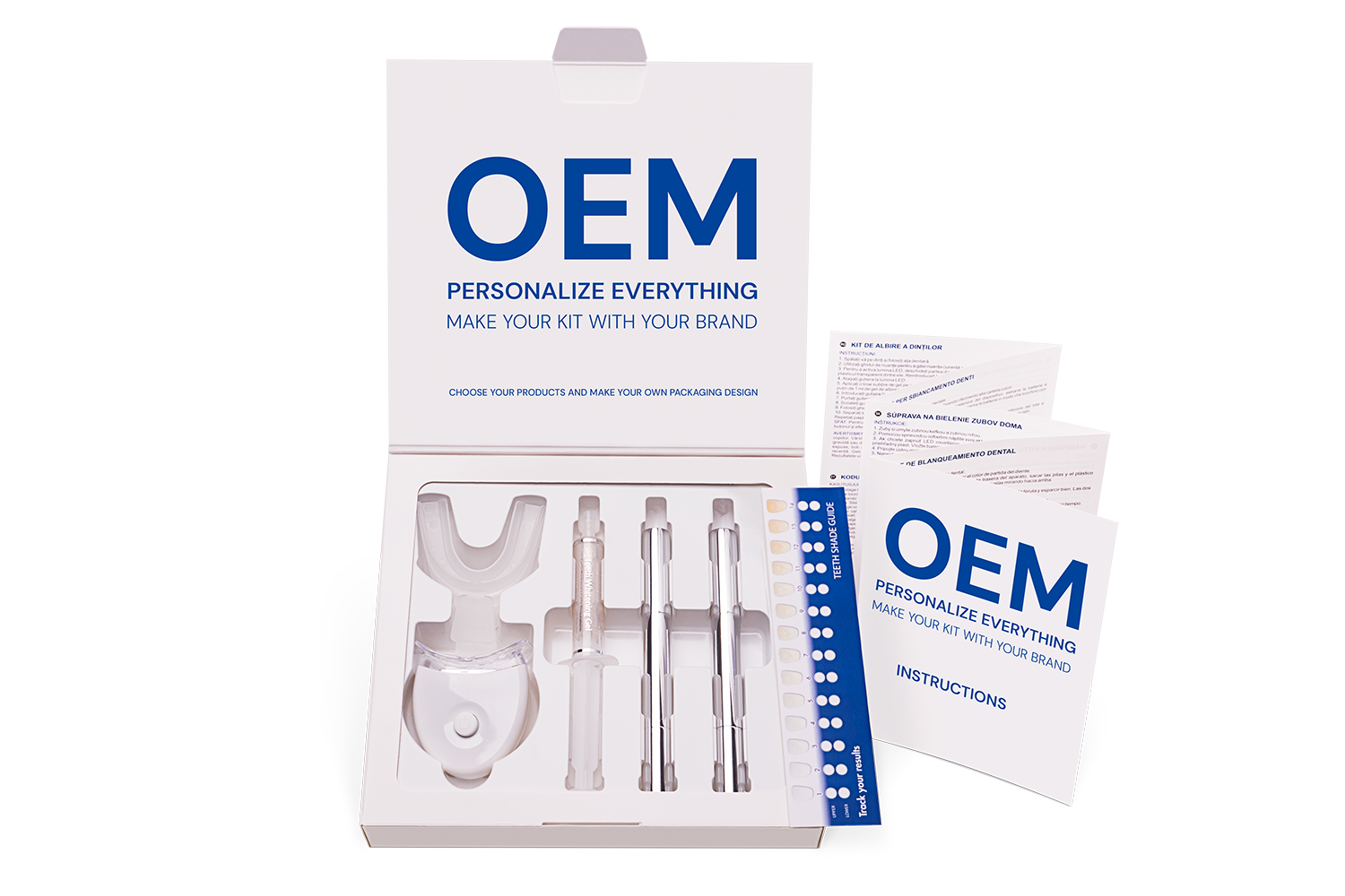 OEM - Premium + 2 pens 6% + syringe CLEAR