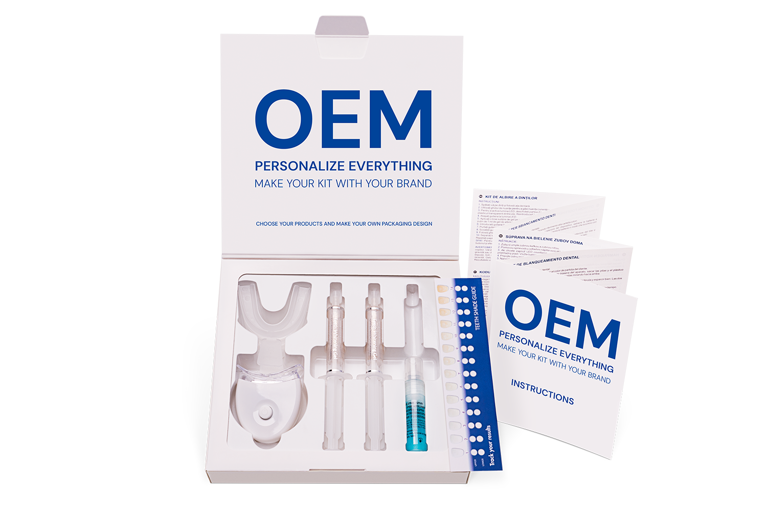 OEM - Premium + 2 syringe + spray CLEAR