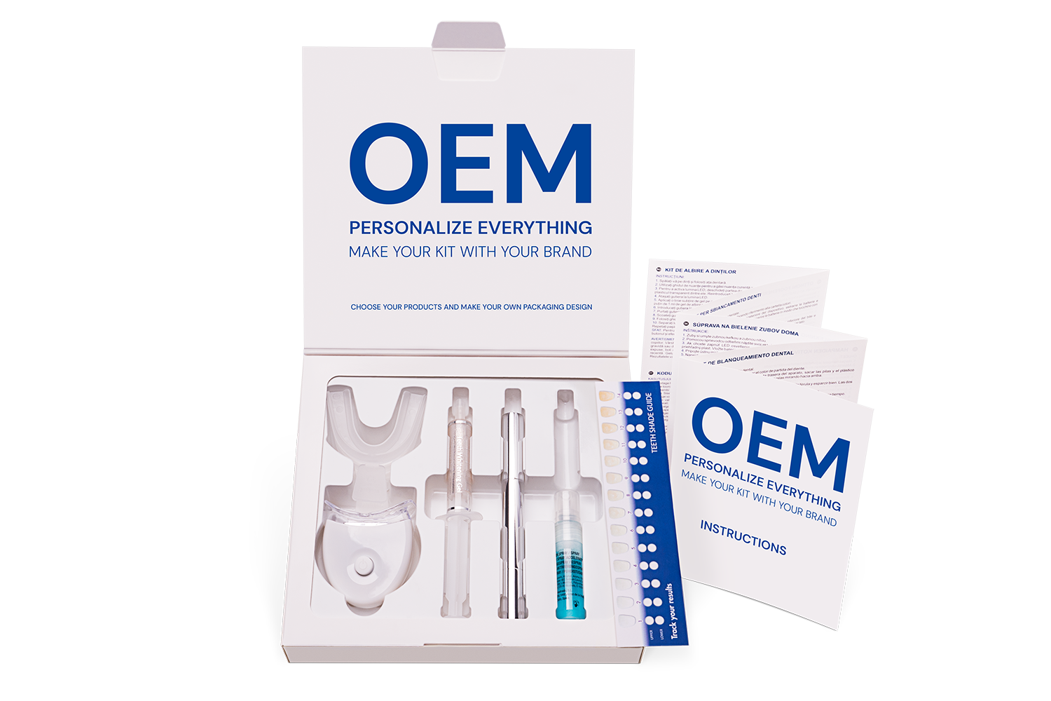 OEM - Premium + syringe + pen 6% + spray CLEAR